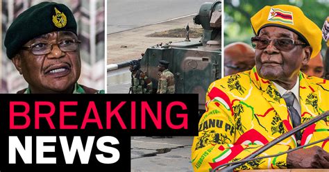 Robert Mugabe Taken Into Custody As Army Takes Control Of