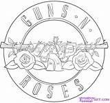 Guns Iomoio Slash Stencils Gunsnroses Gnr Skulls Finam sketch template