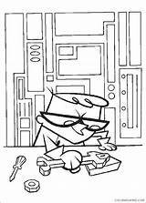 Coloring4free Coloring Dexters Laboratory Pages Printable sketch template