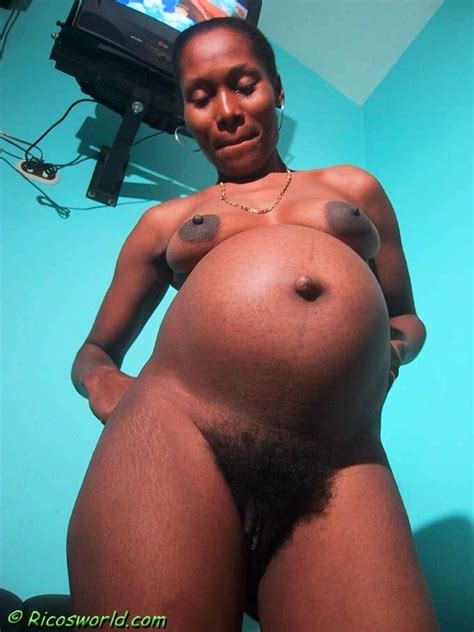 hairy pregnant haitian girlfriend