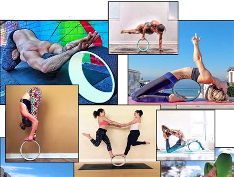 Customizable Yoga Wheel Balance Support Pilates Extra Strength