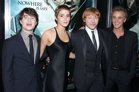 Emma Watson And Tom Felton Reunited With The Harry Potter Cast