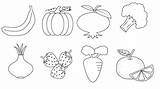 Fruits Preschool Printables sketch template