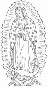 Guadalupe Virgen Rosa Virgencita Jungfrau Senhora María Advices Chicano Christ Religiöse Pintar Ideen Rodriguez Rudy Silkscreen Glaube Vorlagen Conception Immaculate sketch template