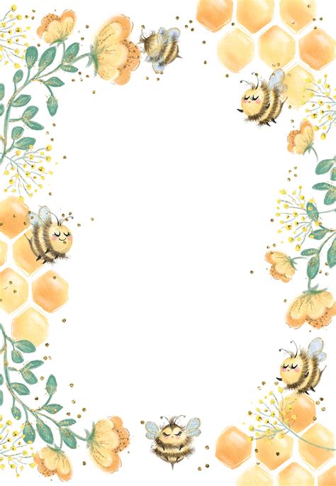 bee day birthday invitation template  island bee