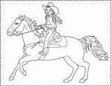 Coloring Cowgirl Little Pages Horse Printable Horses Girls Nicole Print Adult Birthday Easy Nl sketch template
