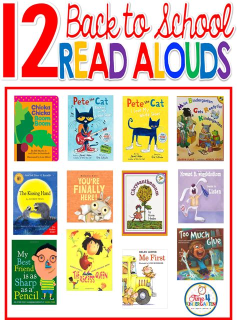 read aloud books  kindergarten    reading