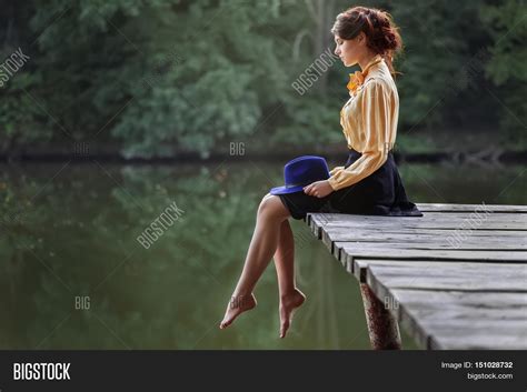 Woman Sitting Side