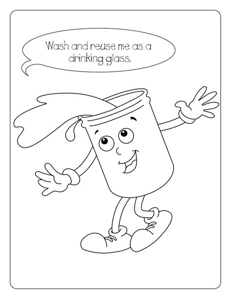 water conservation coloring page coloring home