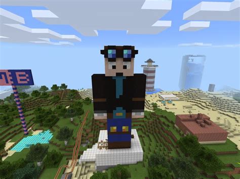 i built a dan tdm statue prahlad pinterest minecraft stuff youtubers and gaming