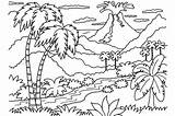Nature Coloring Pages Adults Print sketch template