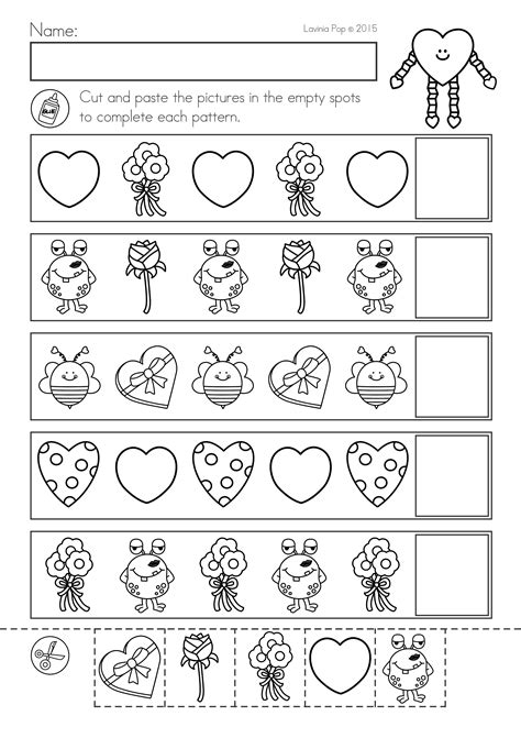 printable valentines activity sheets