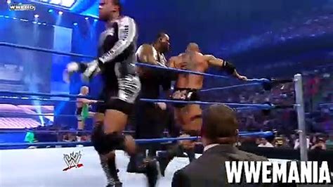 wwe smackdown 2008 undertaker batista and finlay vs the great khali