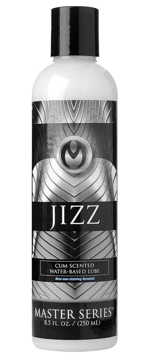 Jizz Cum Scented Water Based Lube Squirting Sex Sperm Lubricant 8 5oz