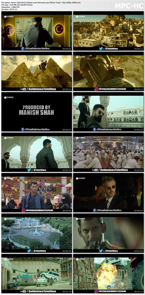action 2020 hindi dubbed official trailer 720p hdrip 20mb download
