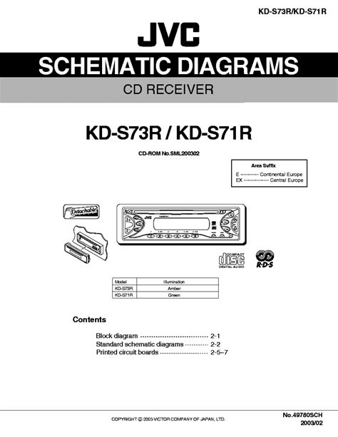 jvc kd sr kd sr sch service manual  schematics eeprom repair info  electronics