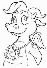 Dragon Tales Coloring Pages Kids Dt3 sketch template