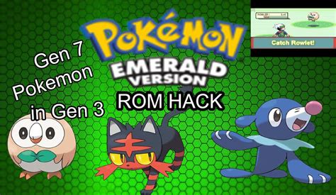 pokemon emerald rom hack  gen  pokemondiscontinued youtube