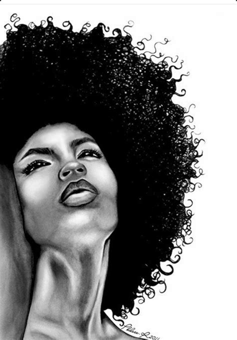 Pin By Mrs Santosha Scott On African American Black Art Hair Art