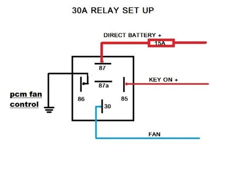 fan relay wiring diagram