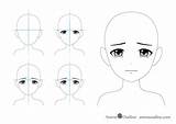 Tears Anime Eyes Drawing Crying Draw Manga Ways Paintingvalley Animeoutline Sad Drawings Choose Board sketch template