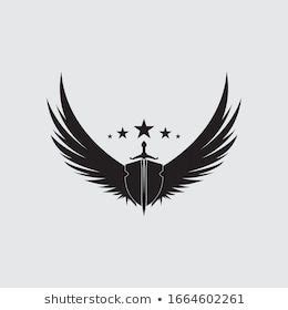 eagle star symbol stock vector royalty   background wallpaper  photoshop