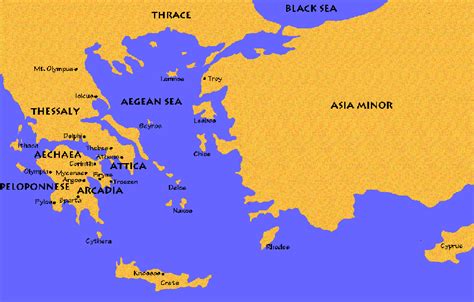 maps  ancient greece  english