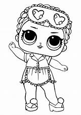 Lol Coloring Surprise Pages Dolls Print Printable Size sketch template