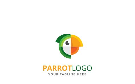 parrot logo template  templatemonster