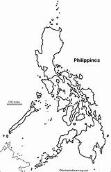 Map Philippines Philippine Outline Coloring Drawing Printable Sketch Filipino Activities Activity Research Island Islands Tattoo Country Enchantedlearning Pages Flag Asia sketch template