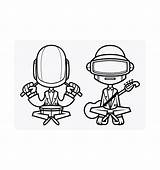 Daft Punk Behance Watching Thanks Collection Add sketch template