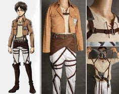 eren yeager character custom cosplay costume outfit  attack