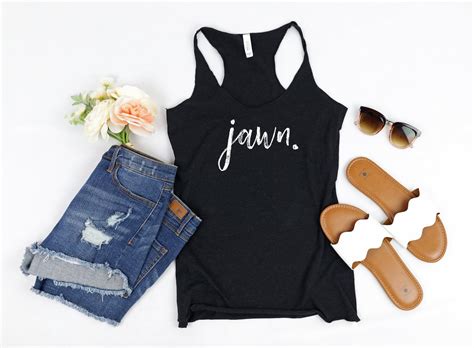 Jawn Tank Top Philly Jawn Tank Philadelphia Slang Philly Etsy