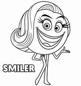 Emojis Smiler Colorier Jailbreak Imprimé Supercoloring Entitlementtrap Scribblefun sketch template