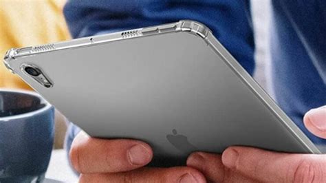ipad mini  case leaks  show relocated volume buttons  top  apple pencil placement