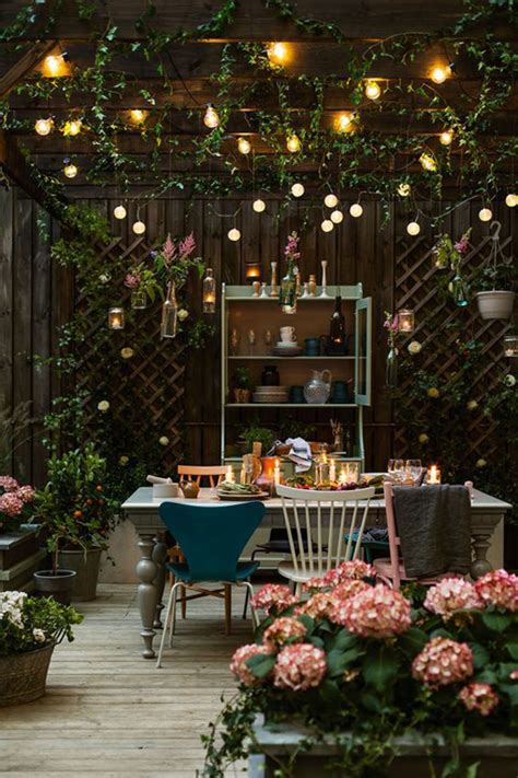 romantic outdoor dining area  pergola designs