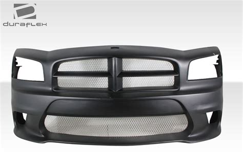 dodge charger front bumper body kit   dodge charger duraflex hellcat  front