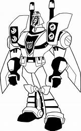 Transformers Coloring Pages Comic Wecoloringpage Cartoon Clipartmag sketch template