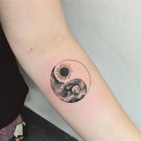 peaceful  intriguing yin  designs    tattoo