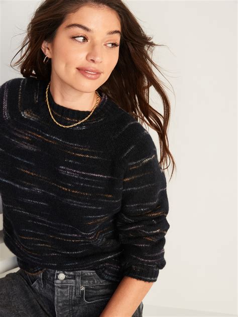 Cozy Knit Space Dyed Sweater For Women Old Navy