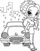 Coloring Pages Girl Coloring4free Frank Lisa Car Related Posts sketch template