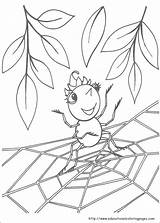 Spider Coloring Pages Miss Printable Sunny Patch Printablee Via Friends sketch template