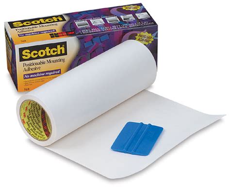 scotch positionable mounting adhesive blick art materials