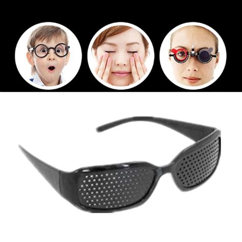 outad pinhole eyeglasses unisex glasses anti fatigue stenopeic glasses