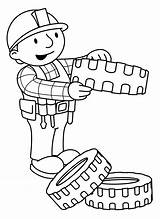 Bob Builder Coloring Pages Animated Gifs sketch template