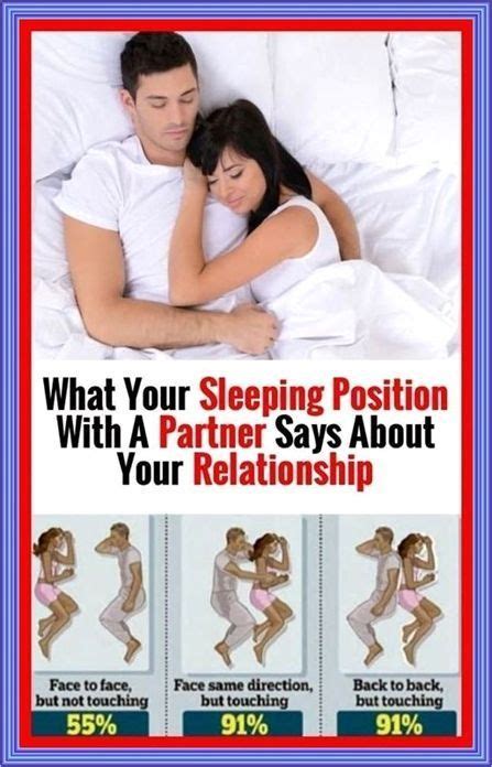 what your sleeping position with a partner says about your relationship