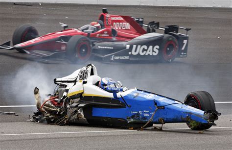 Indy 500 Scott Dixon Knocked Out After Crash Time