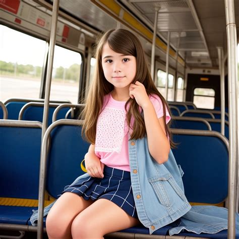 Ai Generated Views On The Bus 16563 1714416207 A Preteen Girl