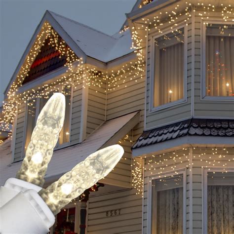 led icicle lights commercial grade outdoor lighting chicago il