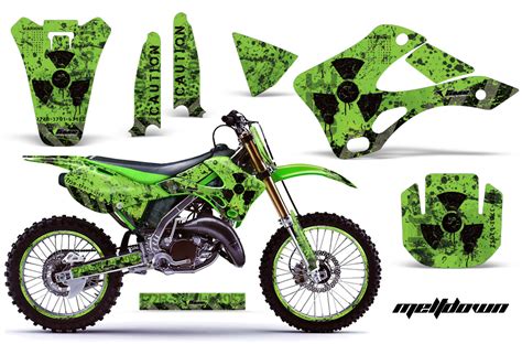 kx kx graphics kit kawasaki motocross